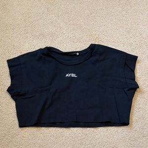 AYBL Black Crop Top for Women